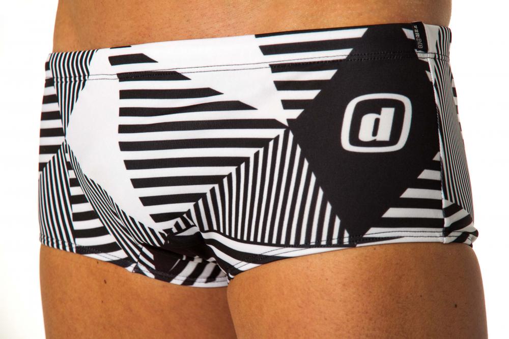 Z3R0D Triathlon Swimming, TRUNKS SWIM TRUNKS (TRIANGLES&STRIPES)