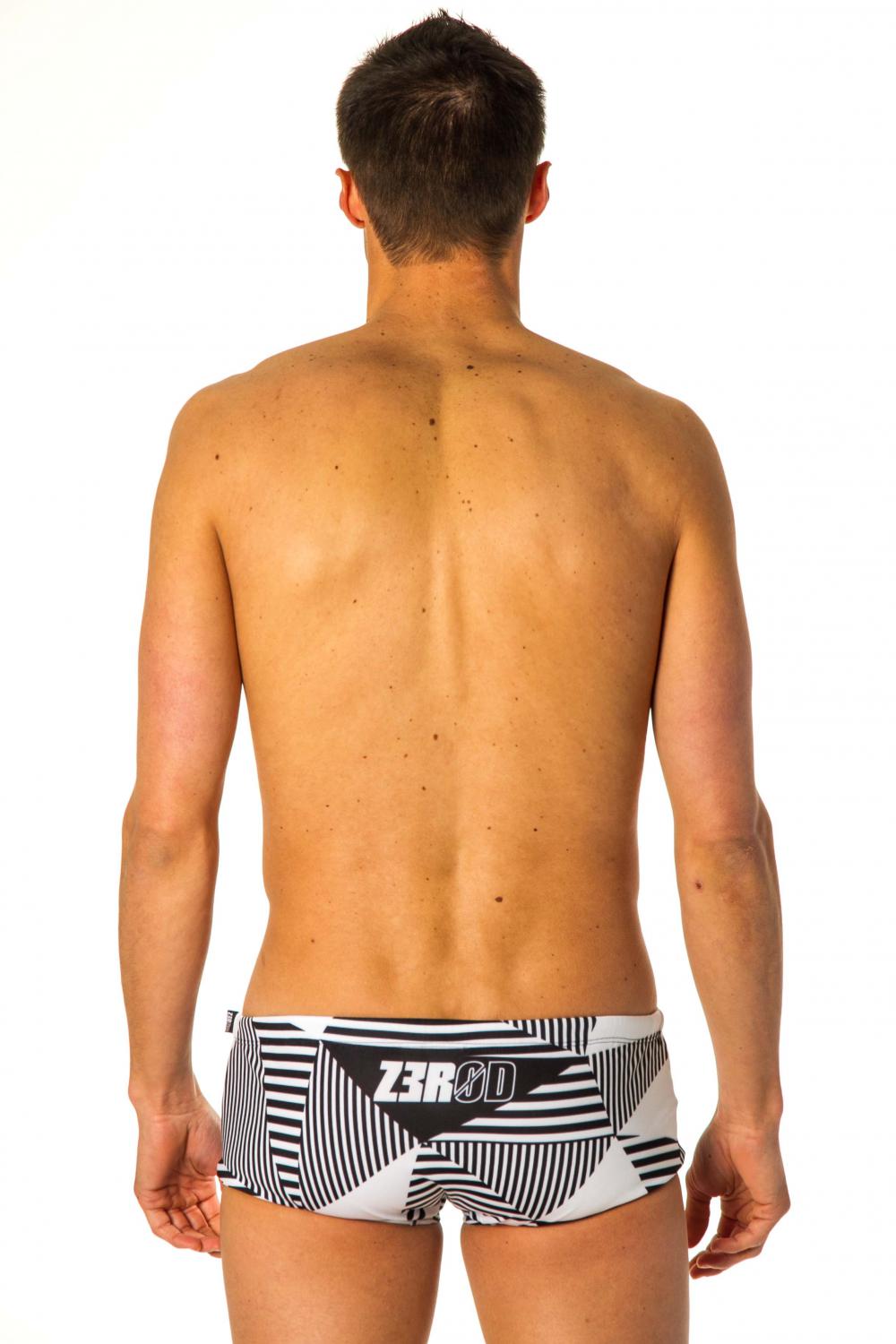 Z3R0D Triathlon Swimming, TRUNKS SWIM TRUNKS (TRIANGLES&STRIPES)