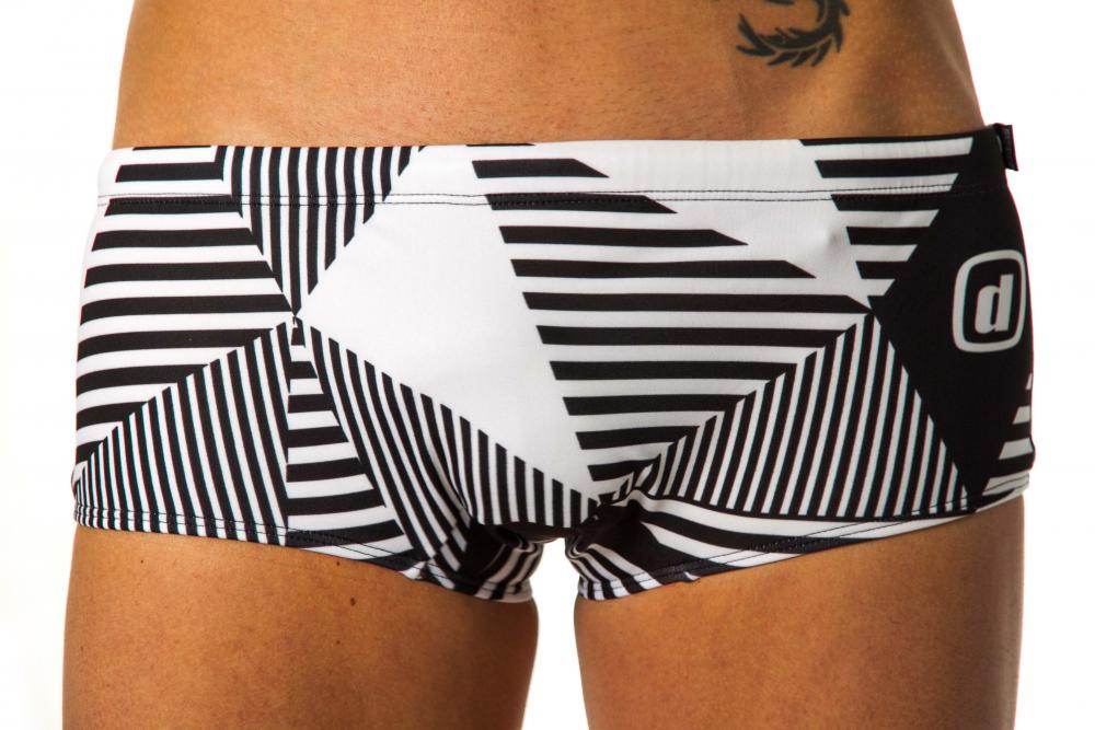 Z3R0D Triathlon Swimming, TRUNKS SWIM TRUNKS (TRIANGLES&STRIPES)