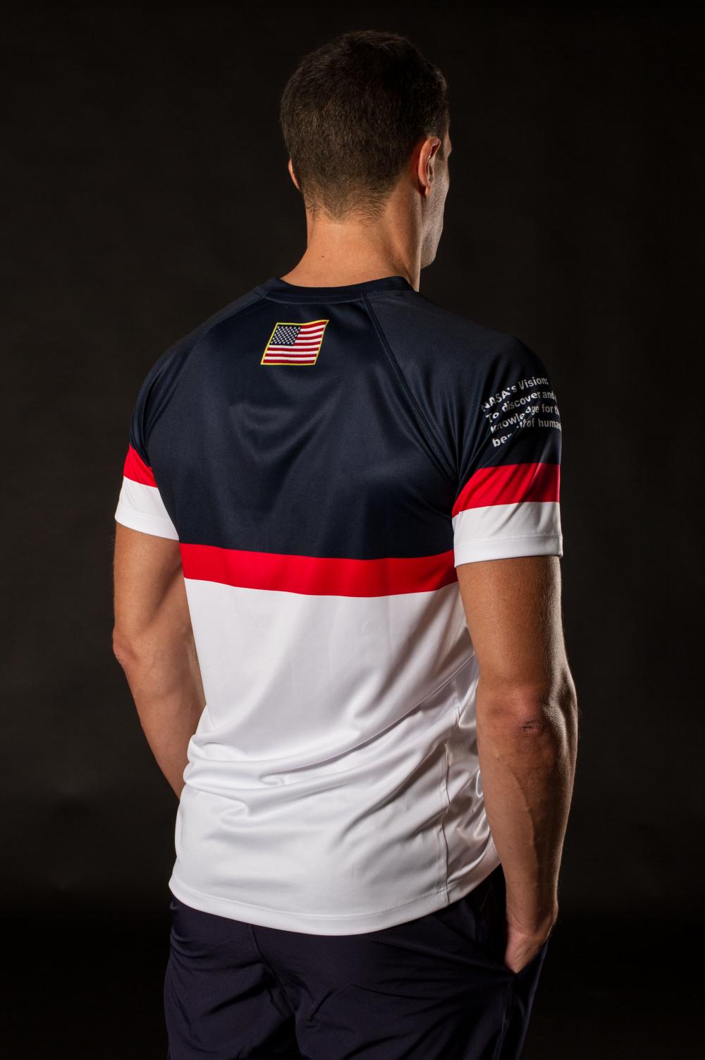 Z3R0D Nasa Explorer running t-shirt for men