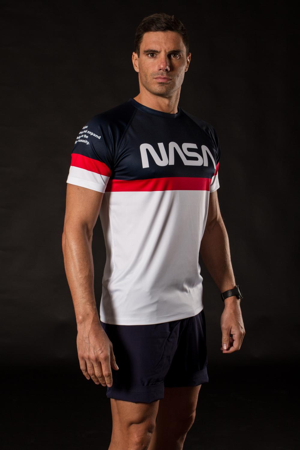 Z3R0D Nasa Explorer running t-shirt for men