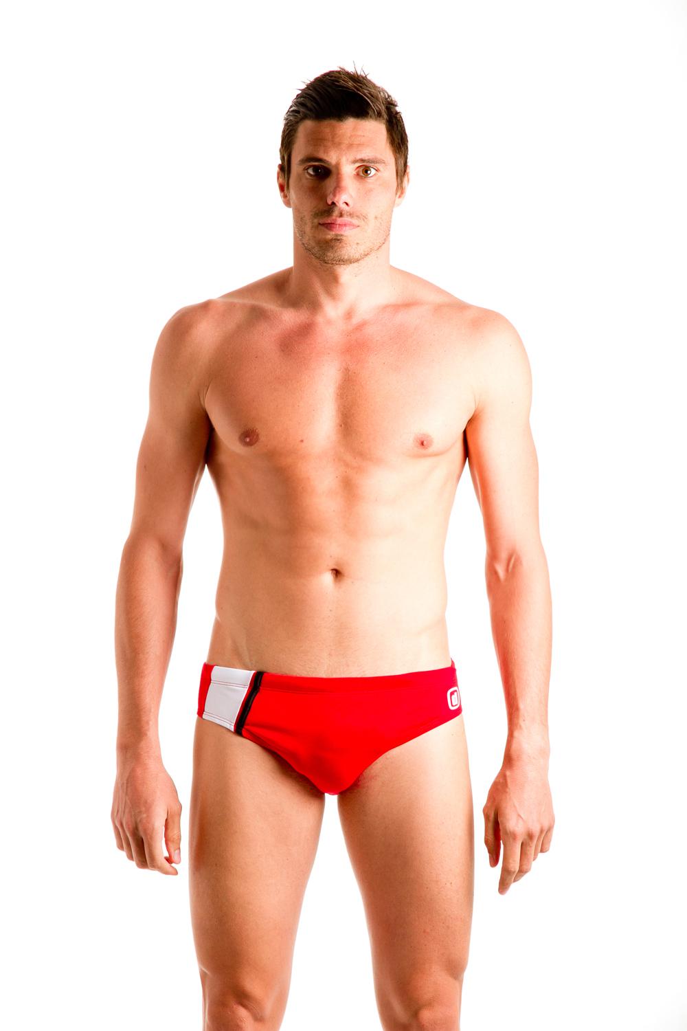 Z3R0D Triathlon Swimming, BRIEFS TRAINING BRIEF RED (RED)